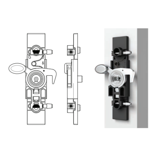 Sliding Door Lock - Boston - Polesium