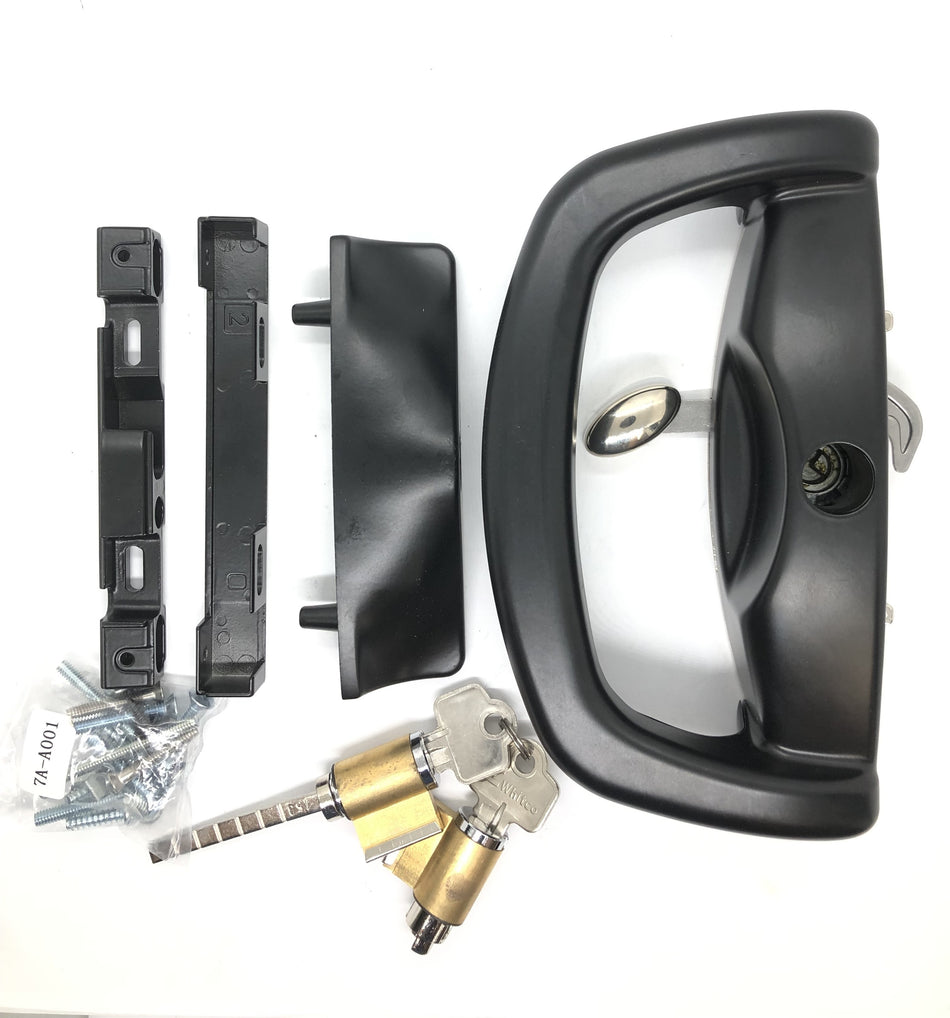 Sliding door lock - Blaxland - complete kit or ext handle only