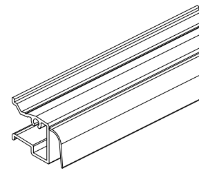 Weather strip to suit Bradnams SIGNATURE frame with Breezway louvres
