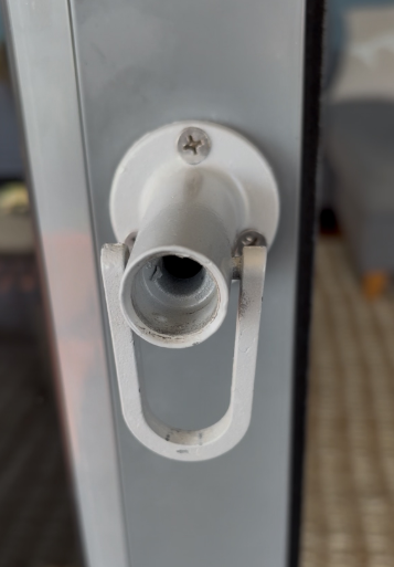 Bradnams Bifold catch stop and keeper - Designer Series - Silver