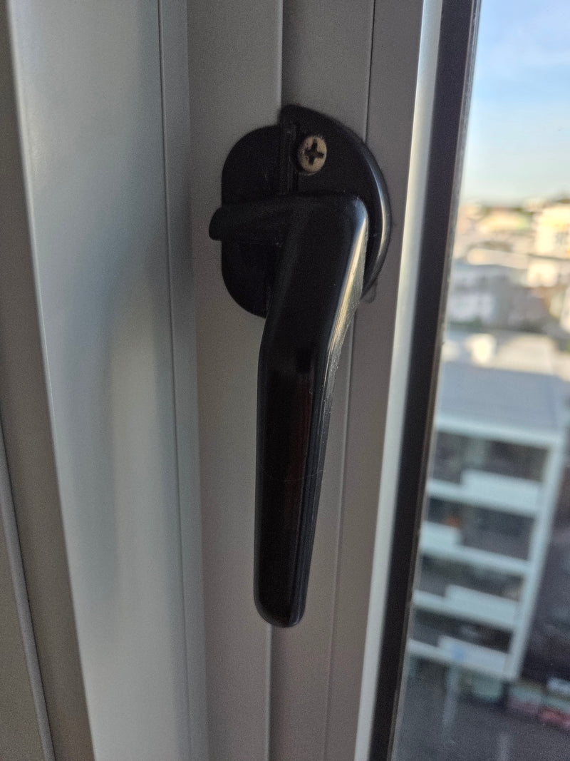 CAM handle - suits awning and casements - wedgeless - Black