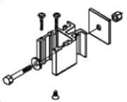 SPECIAL ORDER - CAPRAL Pack of door spigots