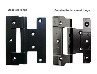 Hinge - suits Fairview MKII - aluminium frame to timber door
