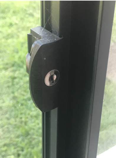 Window Handle - suits Dowell, Boral windows - situated in the center ...