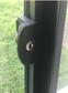 Window Handle - suits Dowell, Boral windows - situated in the center - Mullion lock