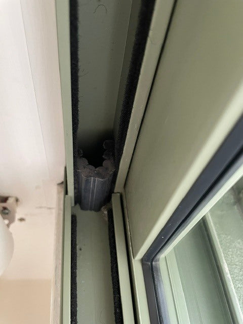 BUMP buffer stop for G James sliding doors