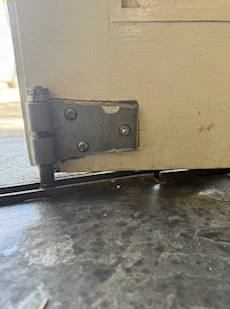 Henderson folding door hinges SPECIAL ORDER IN HARDWARE