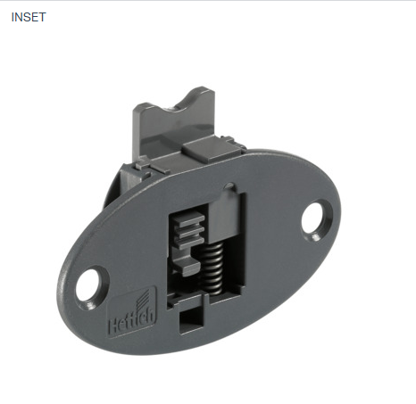 Cupboard door roller - SLIDELINE 55 Plus Guide by Hettich