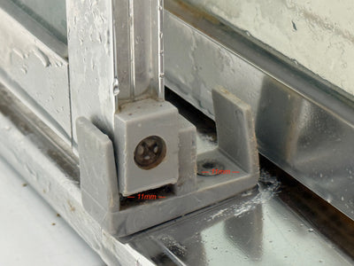 SHOWER kit - sliding block repair kit to suit BETTA / EZY-GLIDE/ULRICH