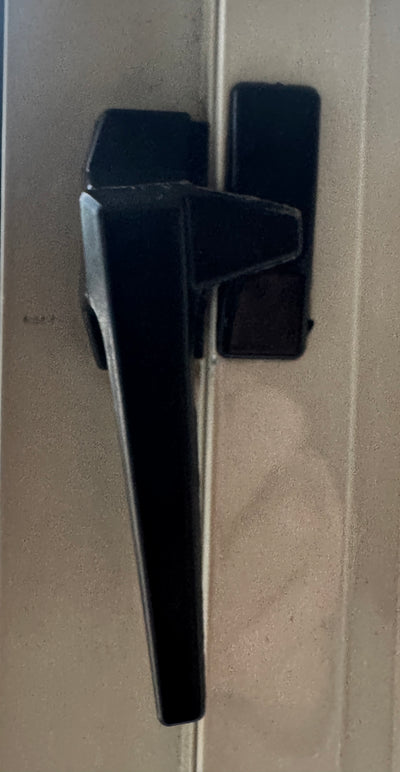 CAM handle by Interlock - low profile - black - SUB & VERTICAL FIX