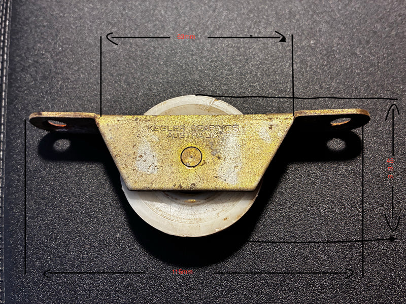 Door Roller - Kegler bearing - suits timber doors