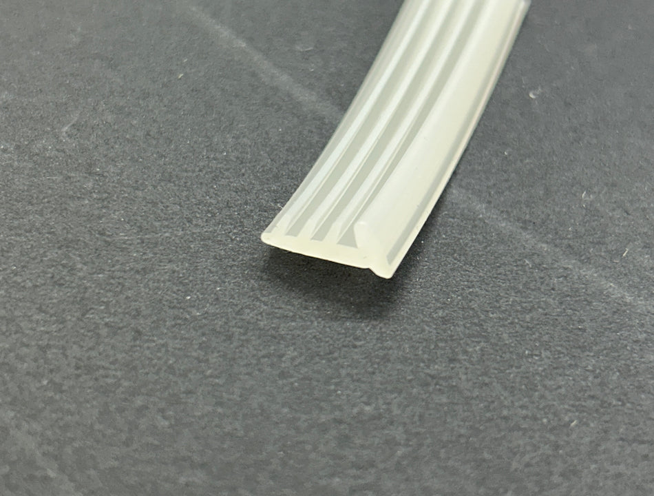 Vinyl - shower wedge - crystal - single sided wedge