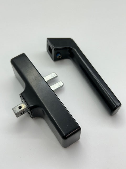 Awning handle - Kinlong multipoint lock - Black – Mr Windows AU