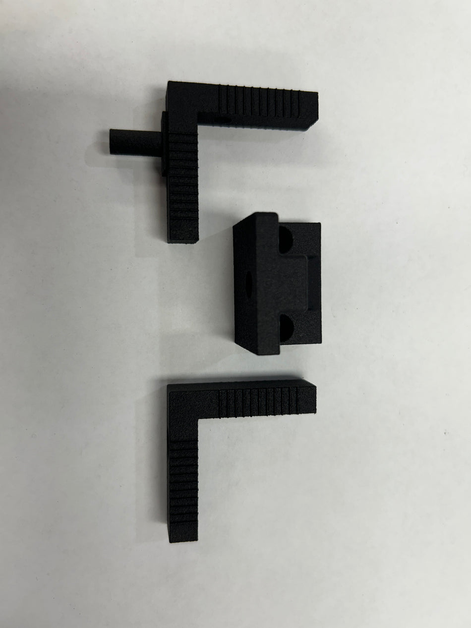 Frontline pivot window components - 3D printed