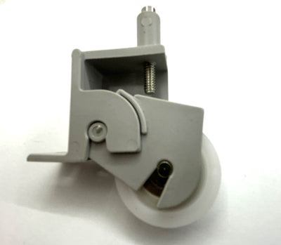 Screen Door Roller - Rivet Fix With Spring  - Sold as a single