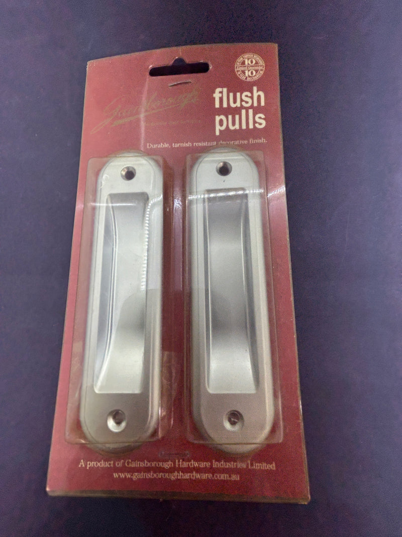 RRR Flush pull handles by Gainsborough - older curved style