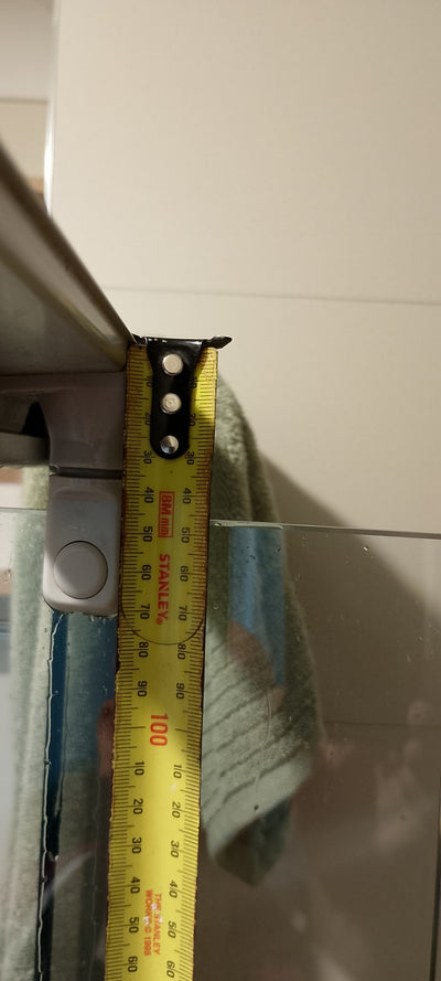 Semi Frameless Shower Screen Pivot Block Set