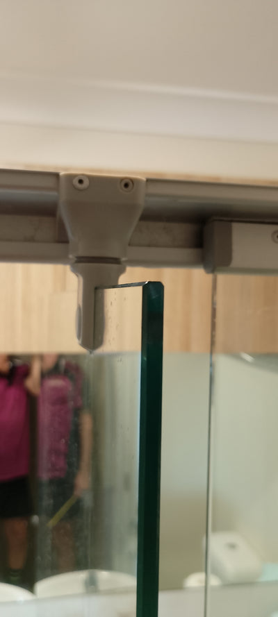 Semi Frameless Shower Screen Pivot Block Set