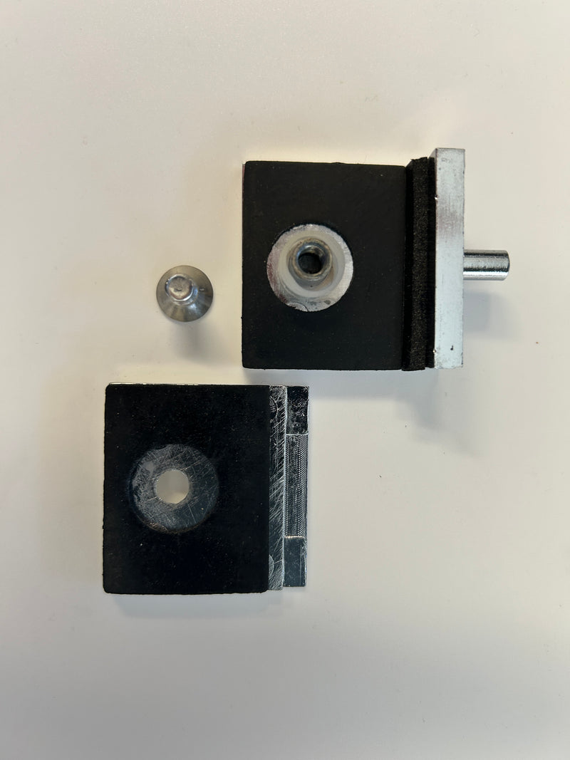 Shower pivots to suit Crystal Shower Pivot Hinge & Blocks