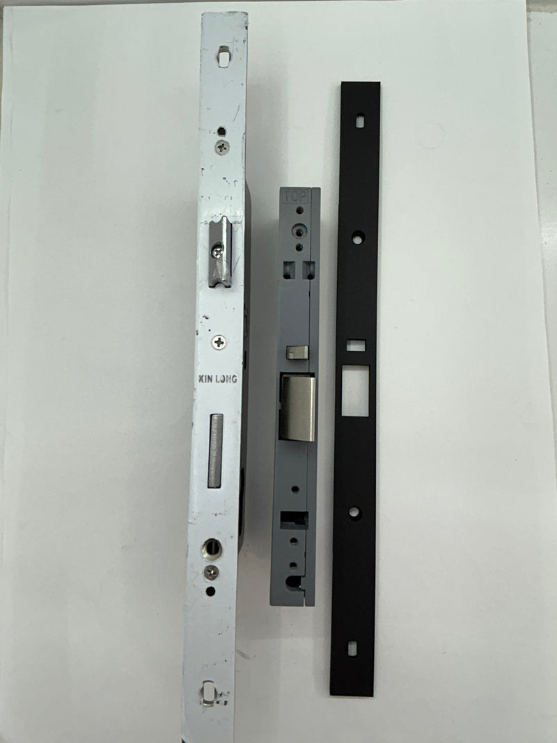 Face plate - to convert Kinlong lock to Australian hardware