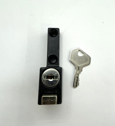 Push Lock Faced Fixed-Black - Sold singly OBSOLETE STYLE