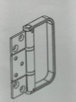 Centor stainless inline  hinge handle - SPECIAL ORDER IN - not held in stock