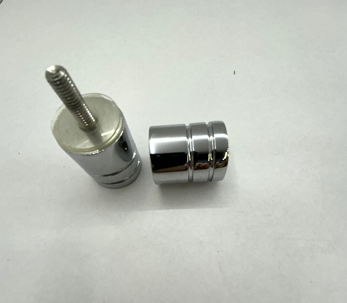 Back to Back shower knob limited stock - polished chrome