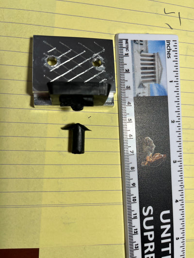 Shower pivot pin - 3D printed - unknown brand - PRINTED ON REQUEST