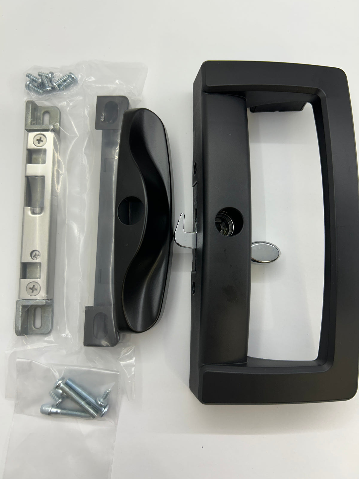 Sliding door lock DS1000A upgrade to a new Doric handle