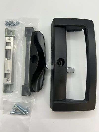 Sliding door lock DS1000A upgrade to a new Doric handle