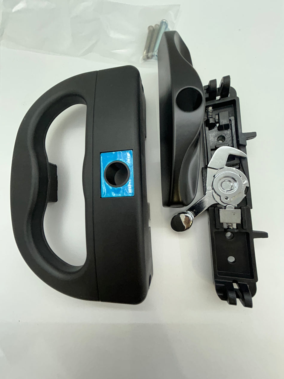 obsolete Sliding door lock DS970 - Dowell - Black - LIMITED STOCK & OPTIONS