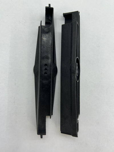 Diamond louvre clips - Sold as pair PAIR LH/RH - BLACK 152mm blade