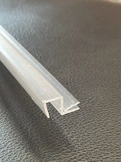 Shower seal - suits Stegbar Grange  - vertical stop to glass - Sold per 2 meter length