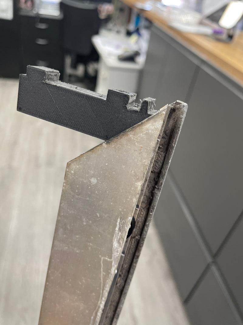 Corner bracket roller unit - 3D printed - unknown brand