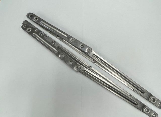 STAYS awning - stainless steel - friction stays - Interlock P1044 - 1 pair