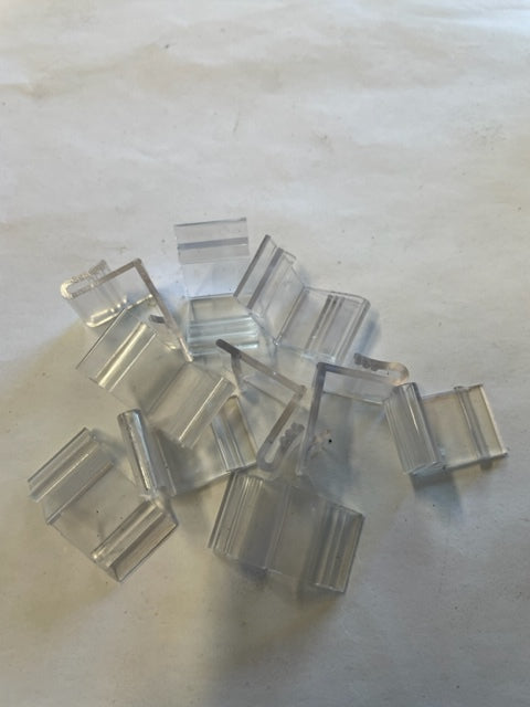 Flyscreen retaining clips - suits Capral, Trend windows - pack of 10