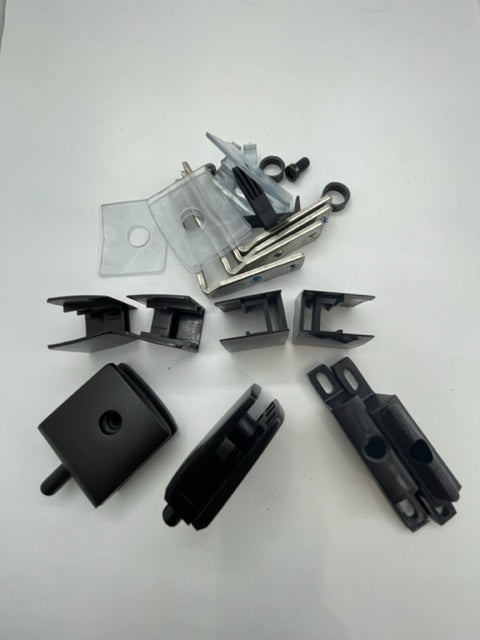 Black Shower pivot kit - suits Stegbar Grange Pivot 300 Kit - inline limited stock