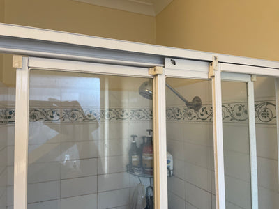Truseal Sliding shower screen - components RH - Sold singularly