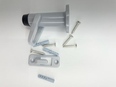 Bradnams Bifold catch stop and keeper - Designer Series - Silver