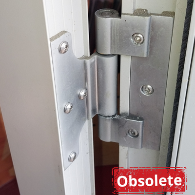 Hinge - suits Fairview Mk2 doors - Black