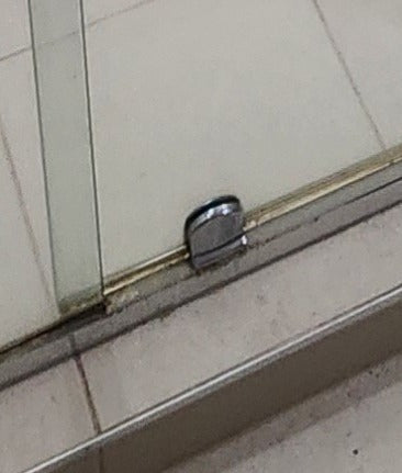 Shower pivot kit - suits Stegbar Grange Pivot Kit - overlapping