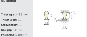 Foam seal  Q-Lon QL48950 - 10M ONLY