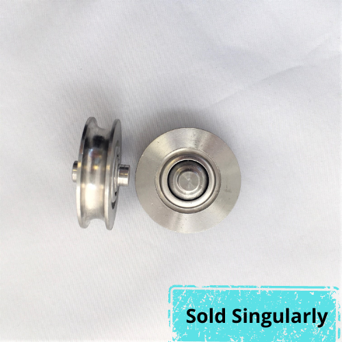 Rollers only Stainless - DR4/R5 by Doric - LONG axel - Sold singularly