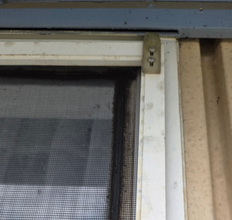 Fly Screen retaining clip - 3D printed - suits old Boral KM windows