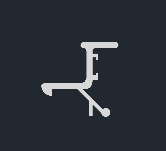 Sliding window handle - 3D printed