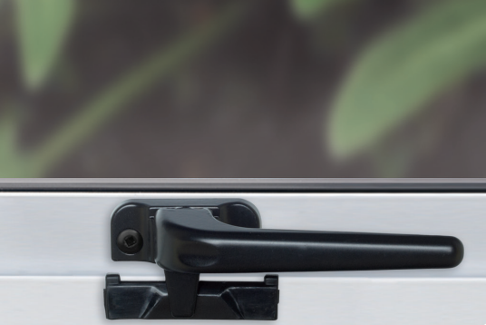 Slimline 2 - Sub Fix Window Handles - Left Hand - Black