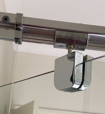 Shower pivot repair kit - OPTIMA Semi-Frameless - Chrome