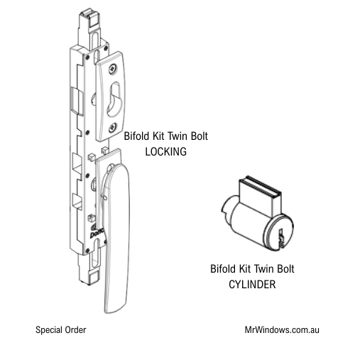 SPECIAL ORDER  Bradnams signature series - 100 bifold door components