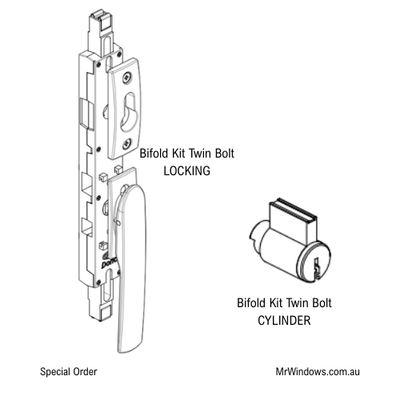SPECIAL ORDER  Bradnams signature series - 100 bifold door components