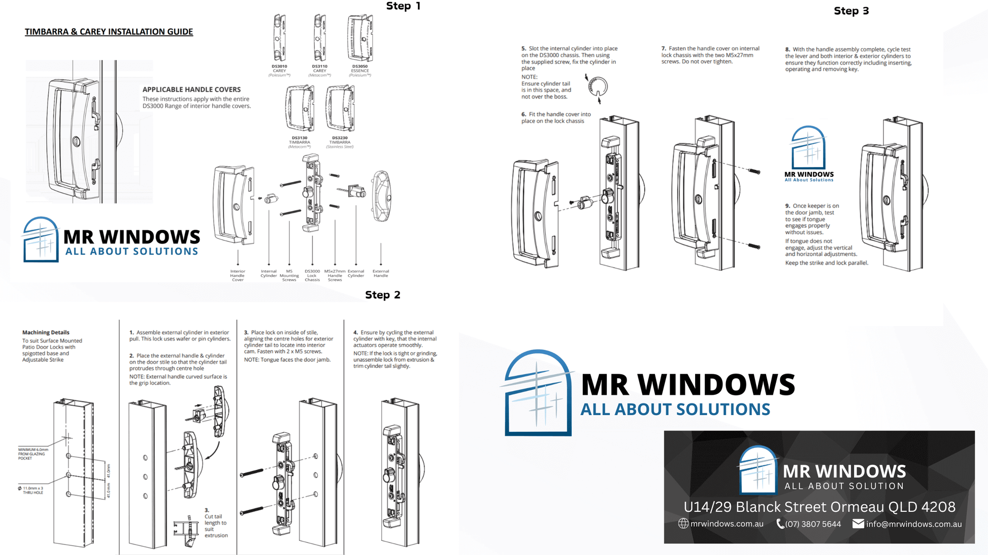 Sliding Door Deadlock - CAREY - AWS and Trend replacement – Mr Windows AU